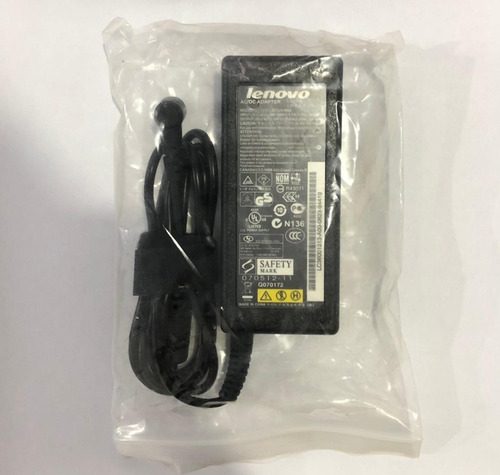Carregador Fonte - Lenovo - Notebook - 100-240v - Original