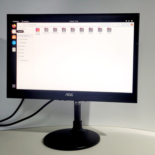 Imagem 3 de 5 de Monitor Led Aoc 18.5' E950w Widescreen - Base Ajustável