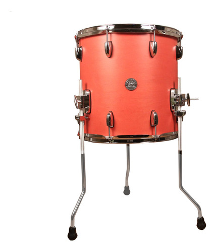 Tom De Piso 14x14 Marquee Red Coral Gm-1414f-src Gretsch