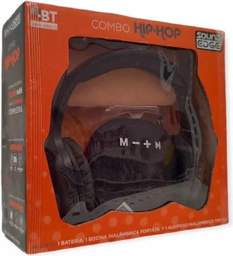 P. Sound Edge Bater a Recargable Bocina Audifonos Inalambri