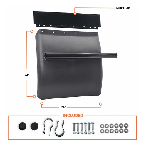 Guardabarros Loderas Para Trailer 24x24'' Universal