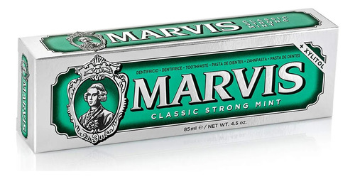 Pasta De Dientes Marvis Strong Mint 75 Ml