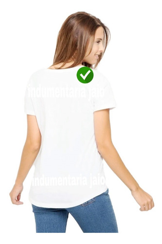 Pack X10 Remera Blancas Mujer Manga Corta Ideal Sublimar