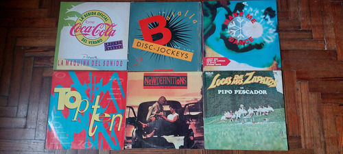 Lote De Vinilos 80-90 Unicos! Edición Limitada (Usado)