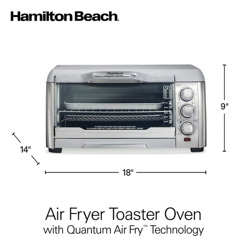 Horno Y Freidora De Aire Hamilton Beach Quantum 31350