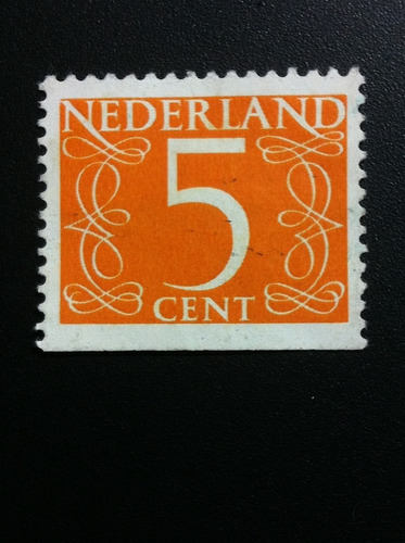 2 Timbres Postales Holanda Estampillas Nederland   1953