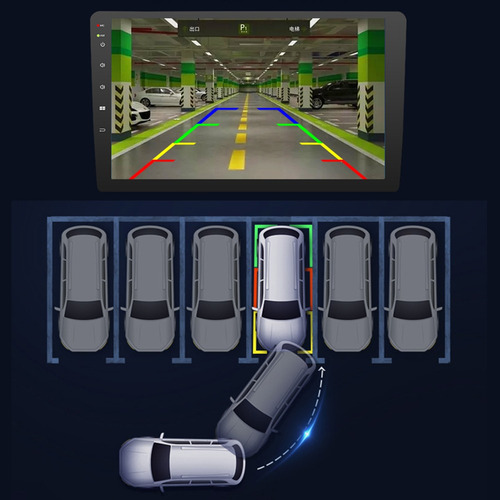Monitor De Estacionamento Ip67 Impermeável De Câmera De Visã