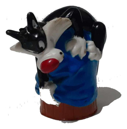 Muñeco Warner Bros Isla Looney Tunes Gato Silvestre (Usado)