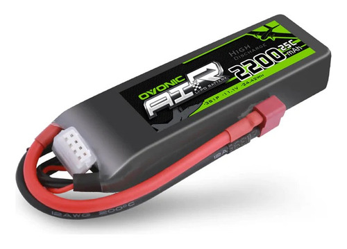 Bateria Lipo 2000mah 11.1v 3s 25c Rc Robotica 2200mah Dron R