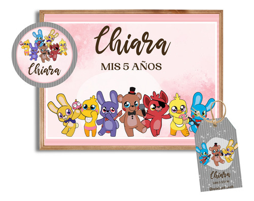 Kit Imprimible Five Nights At Freddy's 3 - Personalizado