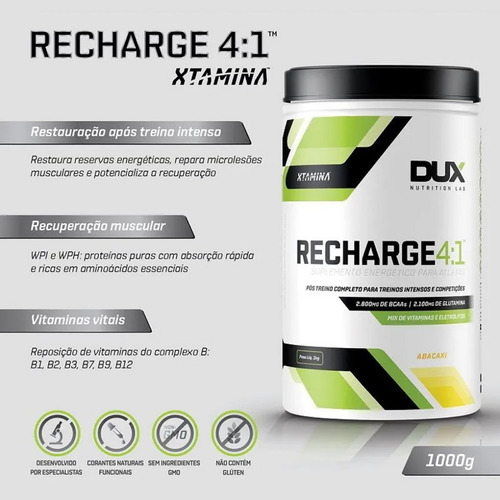 Recharge 4:1 (1kg) - Sabor: Coco Coco
