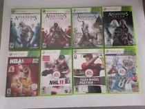 Comprar Lote De Juegos Xbox 360 - Assassins Creed , Nba , Nfl , Pga