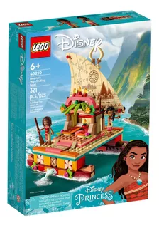 Lego Disney Barco Aventurero De Moana 43210 321 Piezas