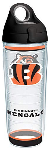 Nfl Cincinnati Bengals Aislados 24 Oz Vaso De Agua Trad...