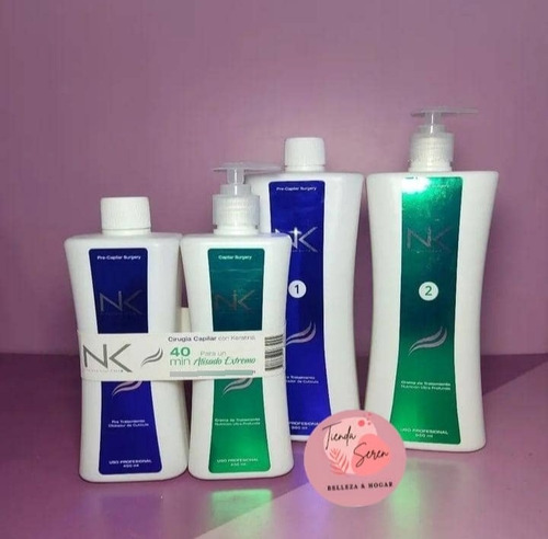 Cirujua Capilar Con Keratina Marca Nk 