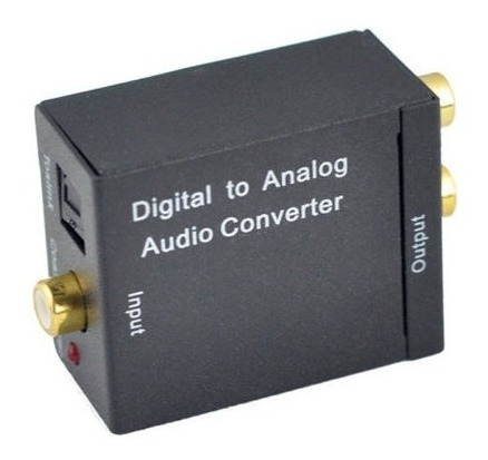 Nuevo Televisor Óptico Digital Coaxial A Rca L / R Convertid