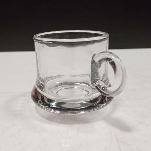 Jg 6pç Xícara Café Home&co Vidro 70ml 5x5x5cm Transparente