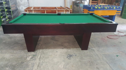 Imagen 6 de 8 de Mesa De Billar Estandar Americana - Diversiones Bago