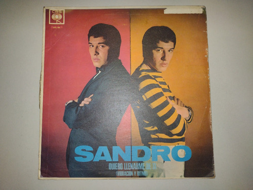 Lp Vinilo Disco Sandro Quiero Llenarme De Ti Balada