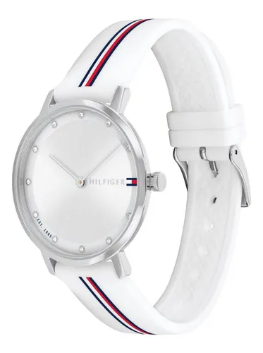 Reloj Para Mujer Tommy Hilfiger Pippa 1782735 Blanco
