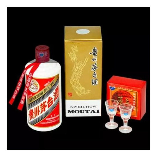 Licor Kweichow Moutai Con Mini Chupitos 500cc