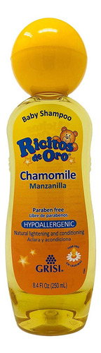 Ricitos De Oro Grisi Chamomile Champú Diario Clarificante Co