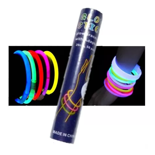 Pulseras Luminosas Neon Quimicas - X 500
