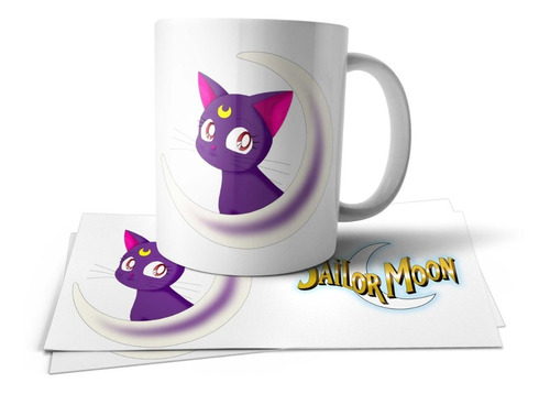 Sailor Moon Gata Luna Taza Tu Propio Estilo