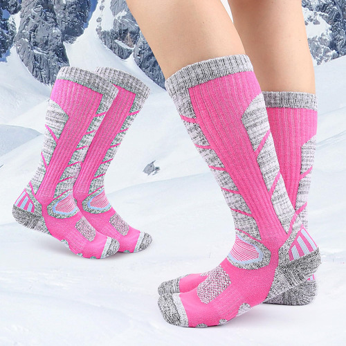 Calcetines De Esquí 2 Pares Para Hombres Y Mujeres