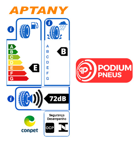 Kit 2 Pneu Carga 225/75r16 Rl106 Lt 120/116s Aptany Aro 16