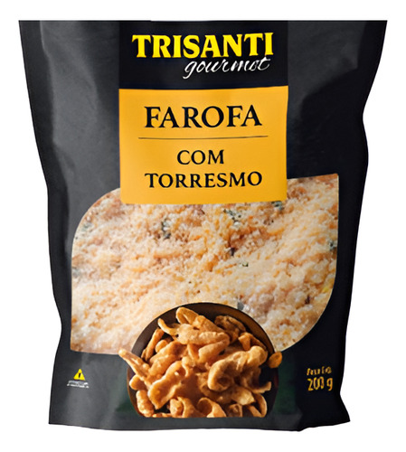Farofa Gourmet Torresmo 200g Trisanti