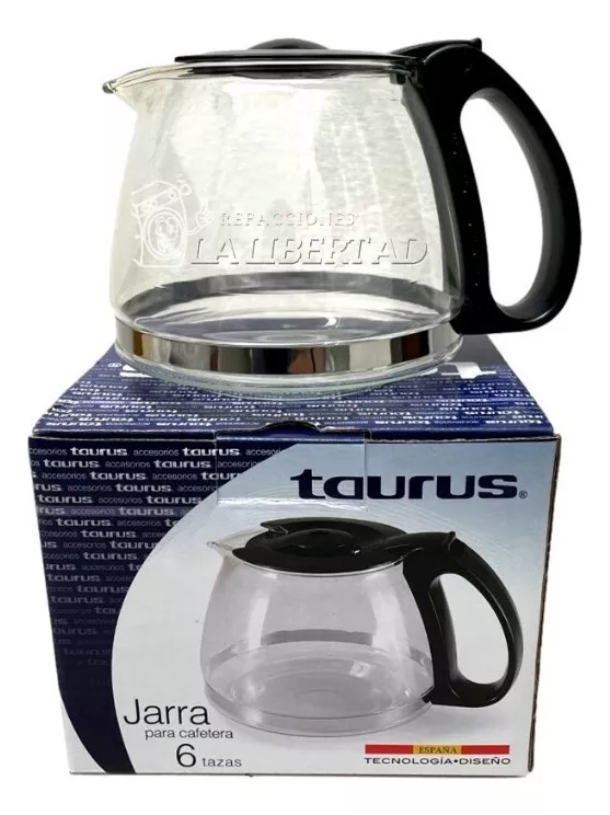 Primera imagen para búsqueda de repuesto de jarra para cafetera taurus