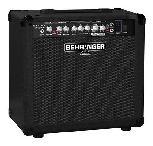 Amplificador Guitarra Electrica Fx Afinador Behringer Gtx30