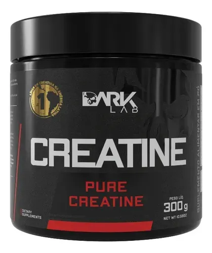 💪Creatina Monohidratada em Pote 300g 100% Pura Dark Lab