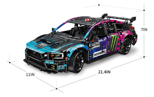 Juego De Construcción Zylegen Autos De Carreras Modelo Colec 0 Versión Del Personaje
