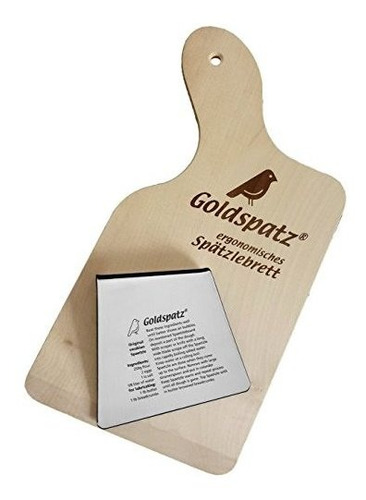 Goldspatz Spaetzle Junta Rasqueta Ergonomica Grabado