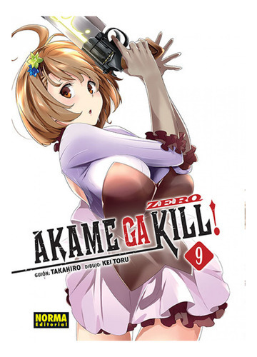 Akame Ga Kill Zero! 9, De Takahiro, Kei Toru. Editorial Norma Editorial En Español