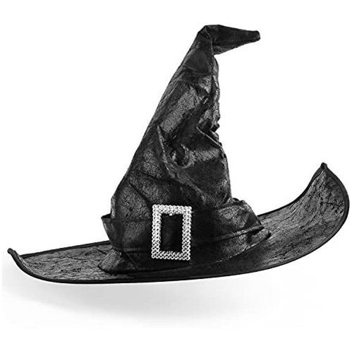 Srnede Halloween Witch Hat Wizard Hombre Mujer Negro Rjdmo