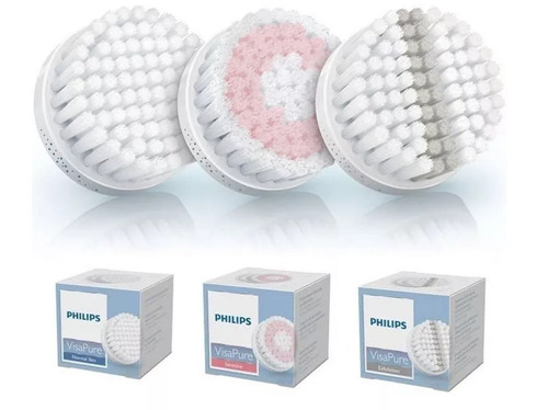 Kit X 3 Visapure Philips Piel Normal Sensible Exfoliacion