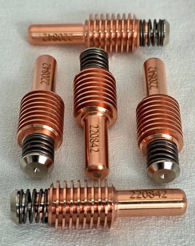5 Electrodos 220842 Compatibles Con Hypertherm 45/65/85/105