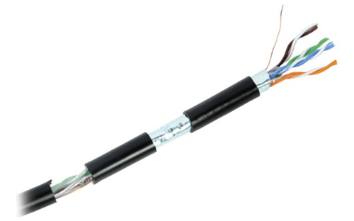 Cable Ftp Por Metros Cat6 Calibre 23, Exterior 100% Cobre