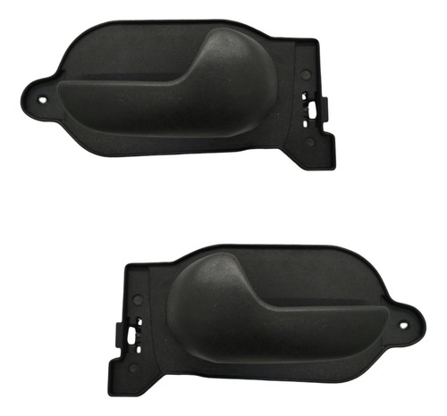 Manija Interior De Puerta P/ Ford Ecosport 2003/13 Negro X2