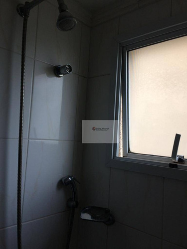 Excelente Apartamento Com 2 Dormitórios, Sacada E 1 Vaga Na Vila Guarani - Ap0217