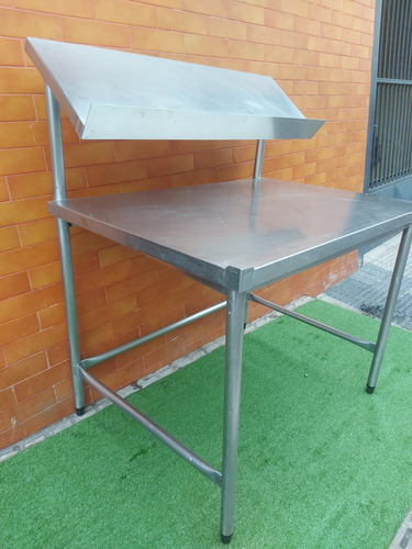 Mesa Industrial Inox Prateleira Macom (Usado)