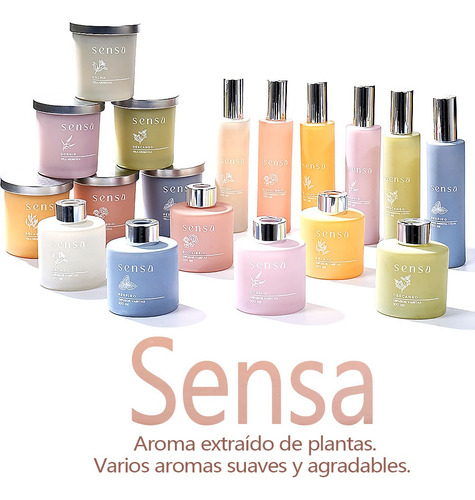 Difusor De Aromas 100 Ml Variedad Linea Sensa Zheng