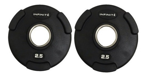 Infinité Par De Discos Con Forro De Goma De 2.5 Kg If-50/2kg