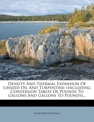 Libro Density And Thermal Expansion Of Linseed Oil And Tu...