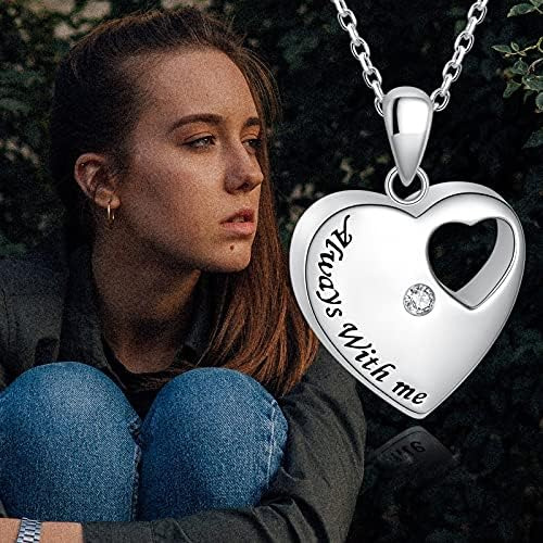 Ylt Joyería De Cremación De Plata De Ley 925 Para Cenizas Co