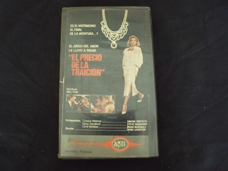 Pelicula: El Precio De La Traicion. Vhs