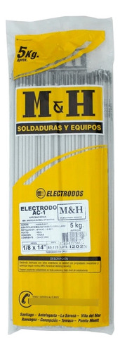 Electrodo M&h Indura 13a 6013 Punta Azul 4mm X 5kg